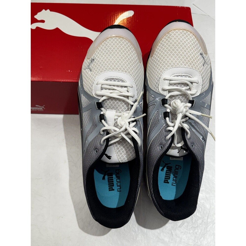 BRAND NEW! Puma Men's Voltaic 5 Cross-Training Shoe,White/BlackSilver, 13 D